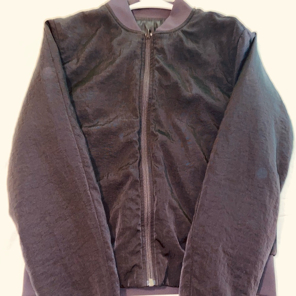 Lulu lemon reversible zip up coat